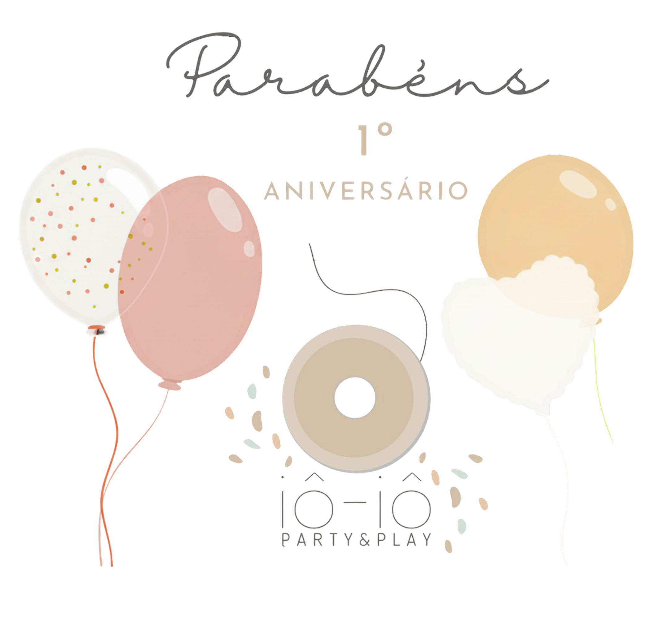 Peça de aniversário Iô-iô