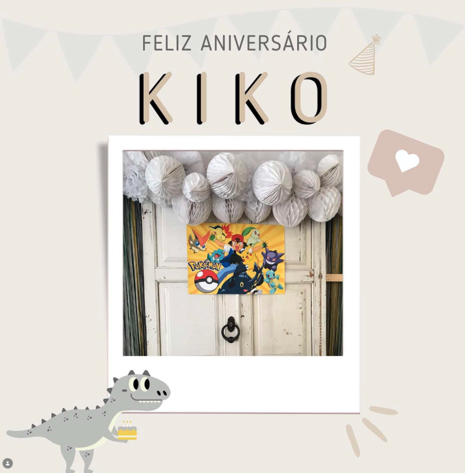 Festa do Kiko · tema Pokémon