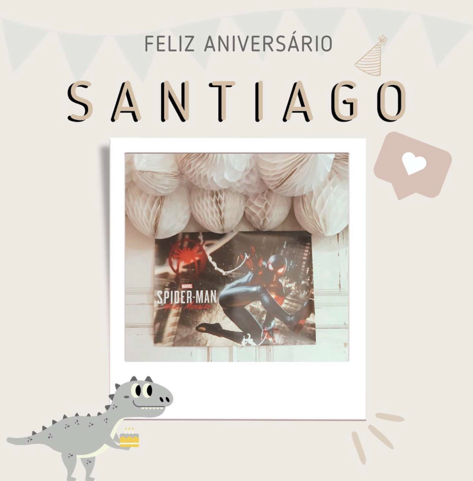 Festa do Santiago · tema Spider-Man